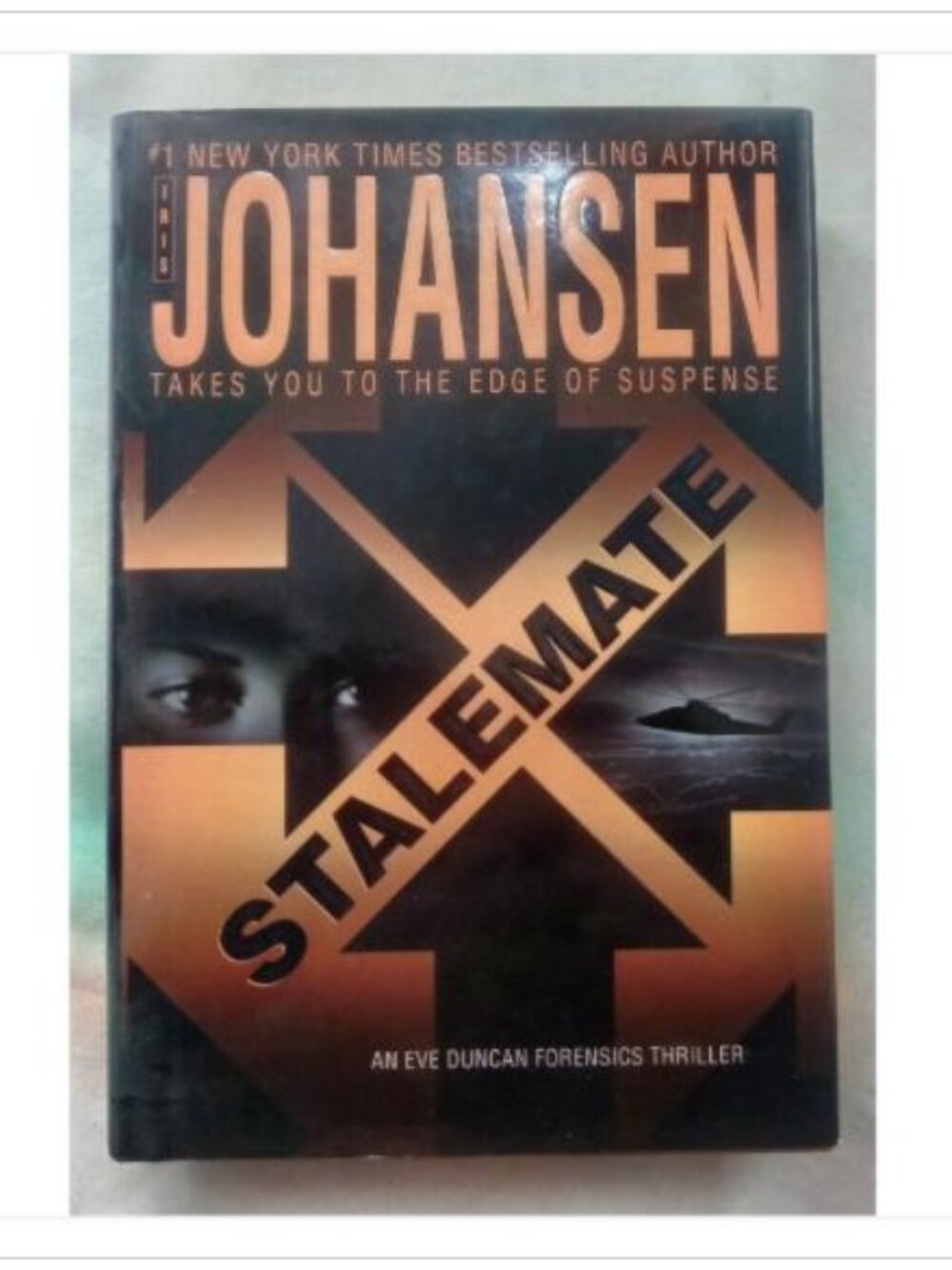 Stalemate Iris Johansen Hardcover Book Vintage Novel Read Classic